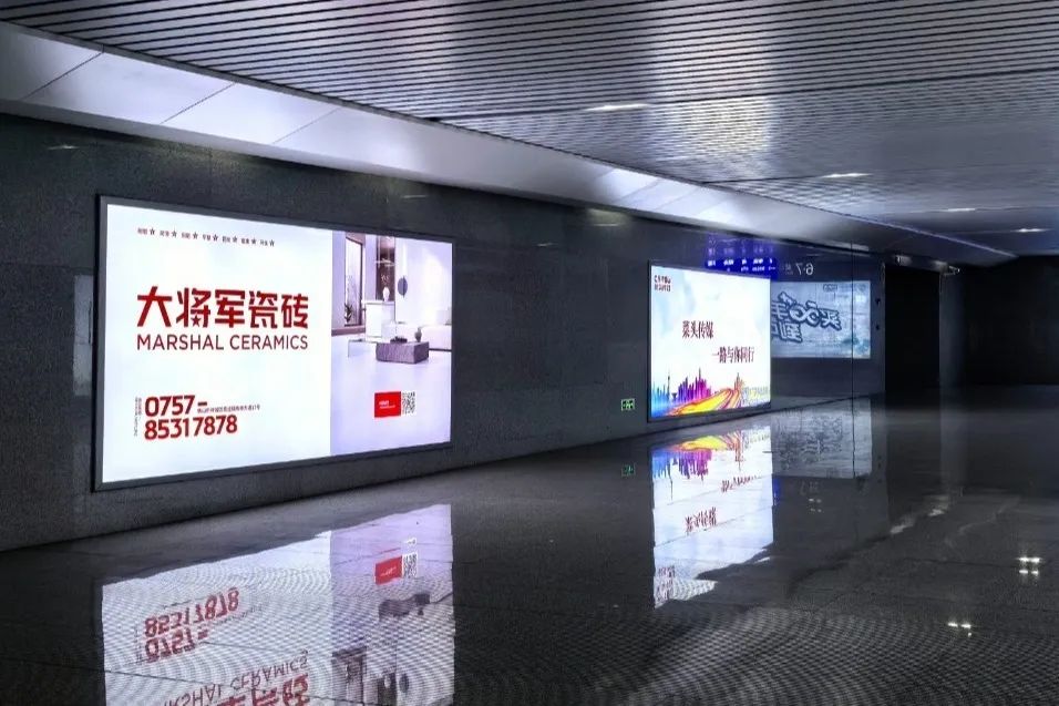 全速前進丨大將軍瓷磚機場&高鐵廣告再登廣東，開啟黃金廣告位的“霸屏模式”！(圖7)